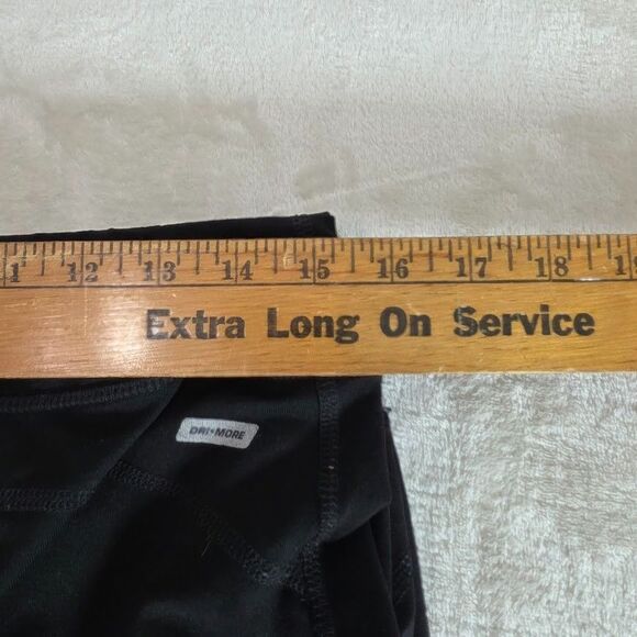 Danskin Now L (12/14)  Black Semi Fitted Straight Leg Athletic Leggings Lot of 4 - Picture 7 of 9
